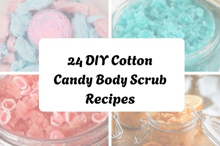 24 DIY Cotton Candy Body Scrub Recipes