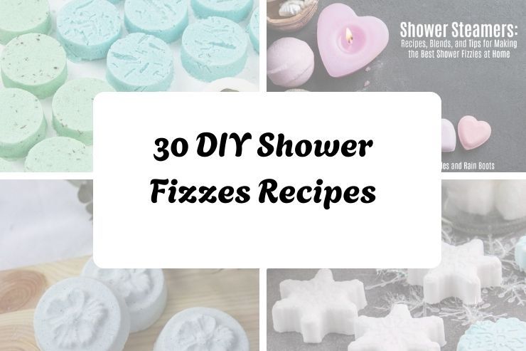 30 DIY Shower Fizzes Recipes