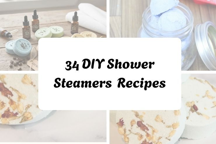 34 Shower Steamers DIY Recipes