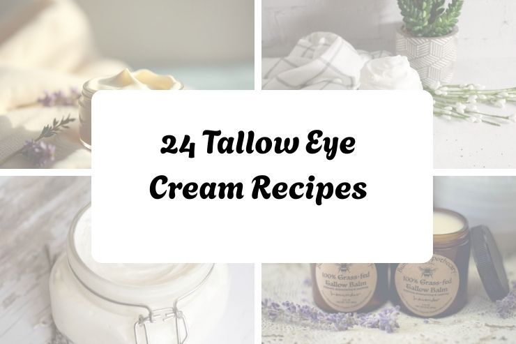 24 Tallow Eye Cream Recipes