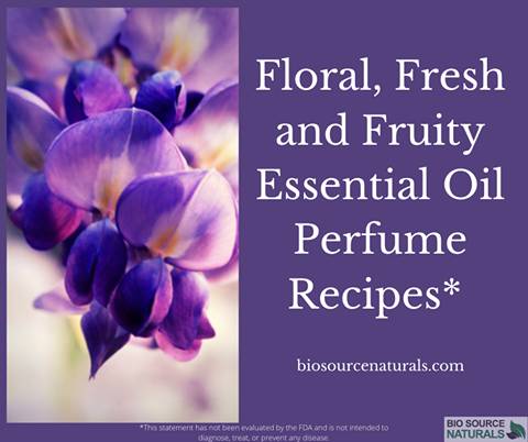 57 Floral Essential Oil Perfume Recipes Image