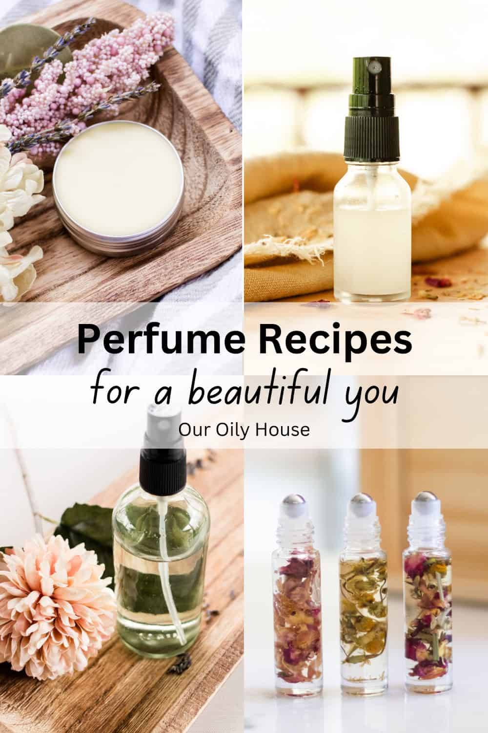 57 Floral Essential Oil Perfume Recipes Image