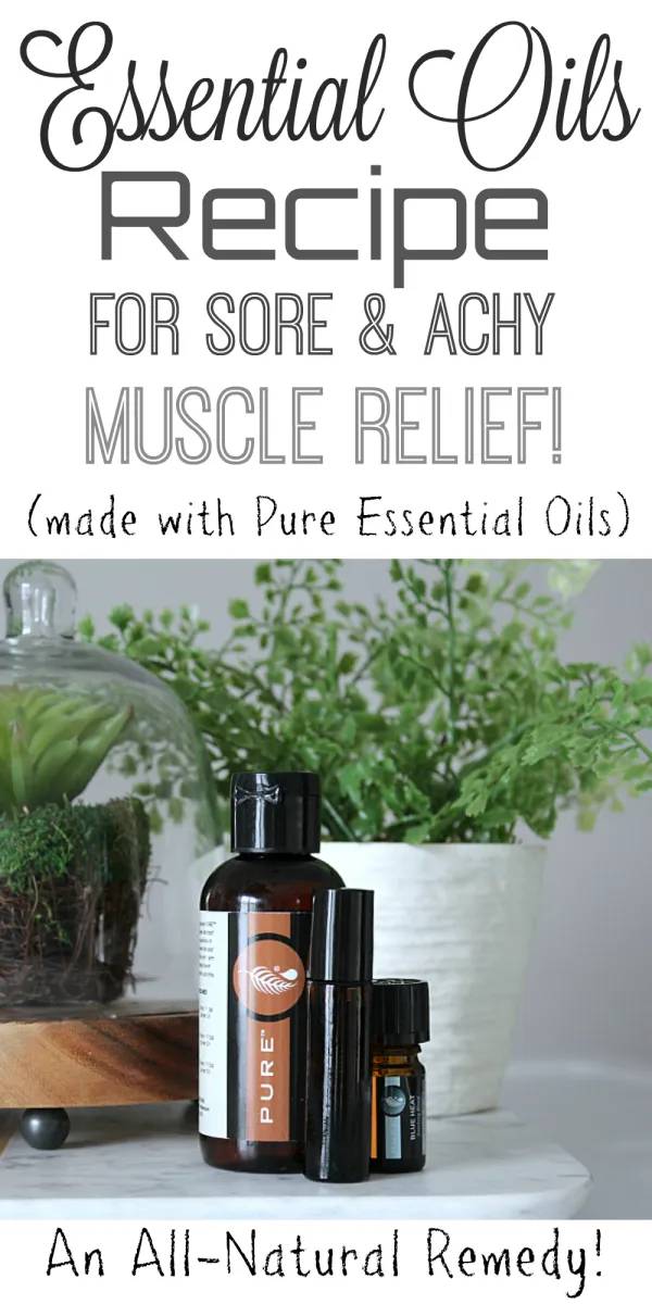 11 Roller Ball Essential Oil Recipes for Sore Muscles Image