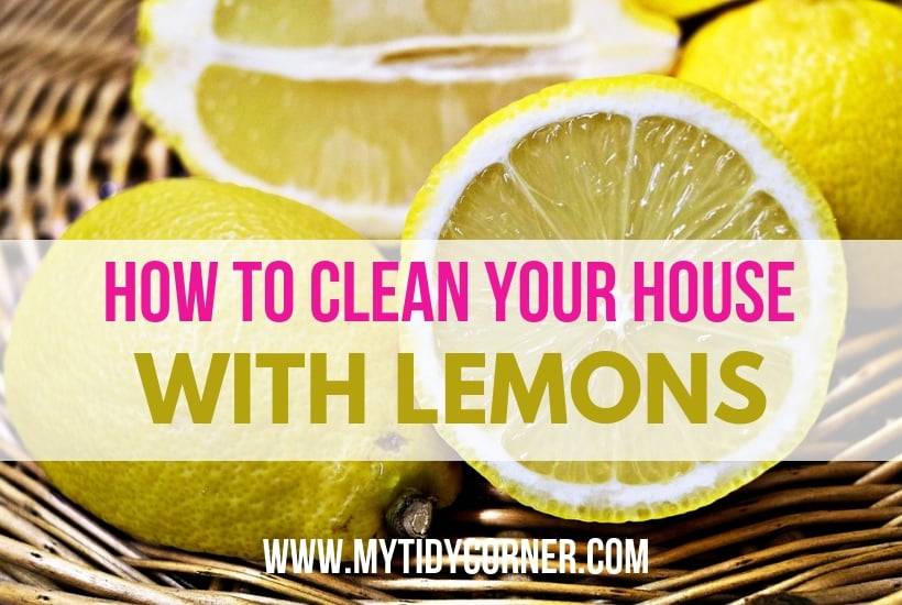 30 DIY Lemon Juice Cleaner Recipes Image