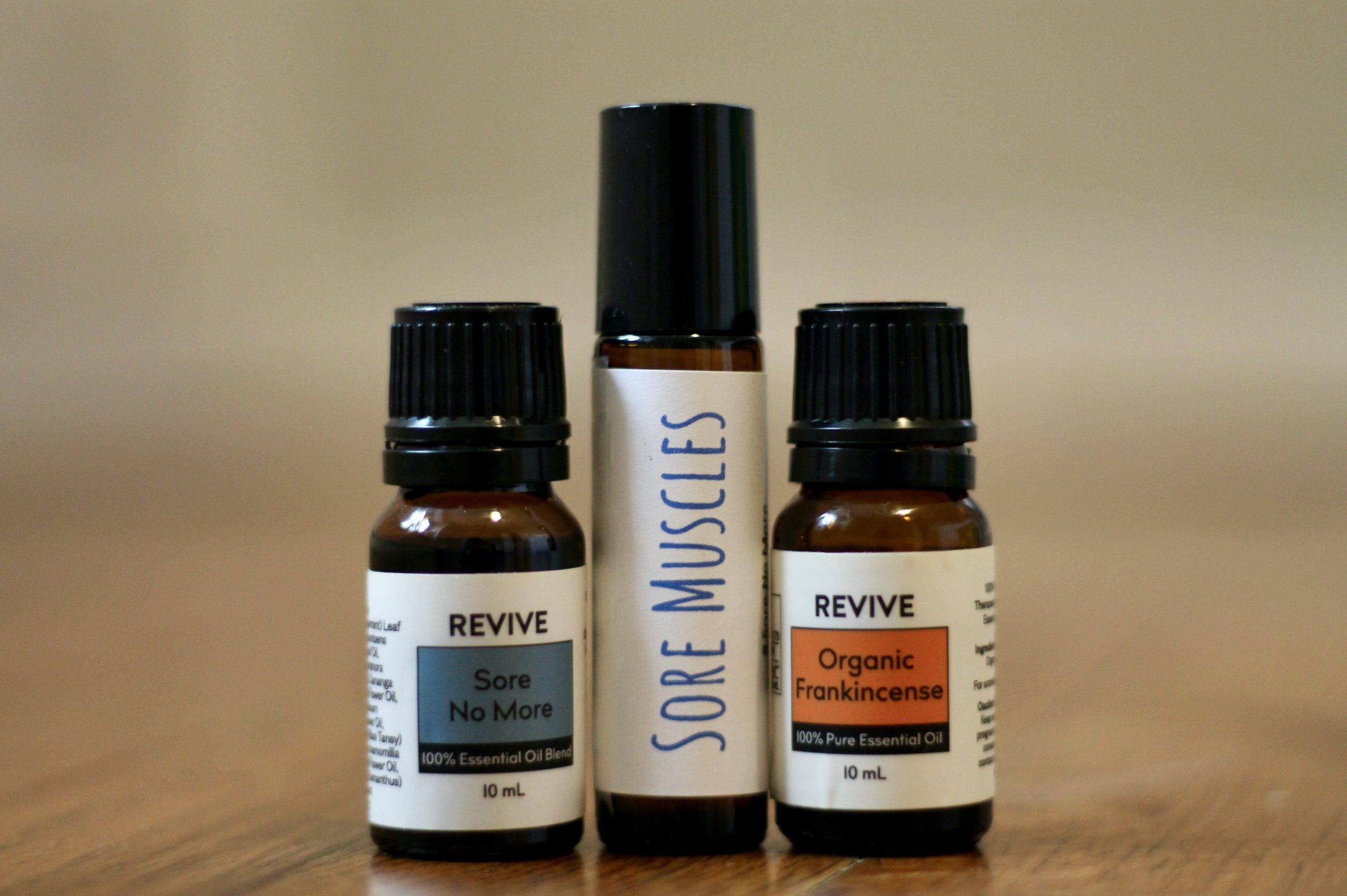 11 Roller Ball Essential Oil Recipes for Sore Muscles Image