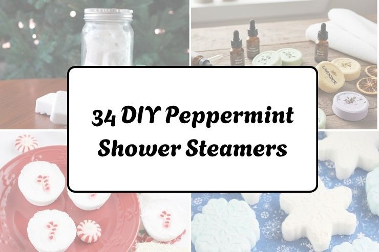 34 DIY Peppermint Shower Steamers