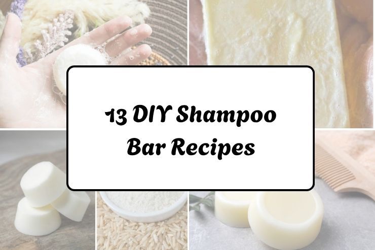 13 DIY Shampoo Bar Recipes