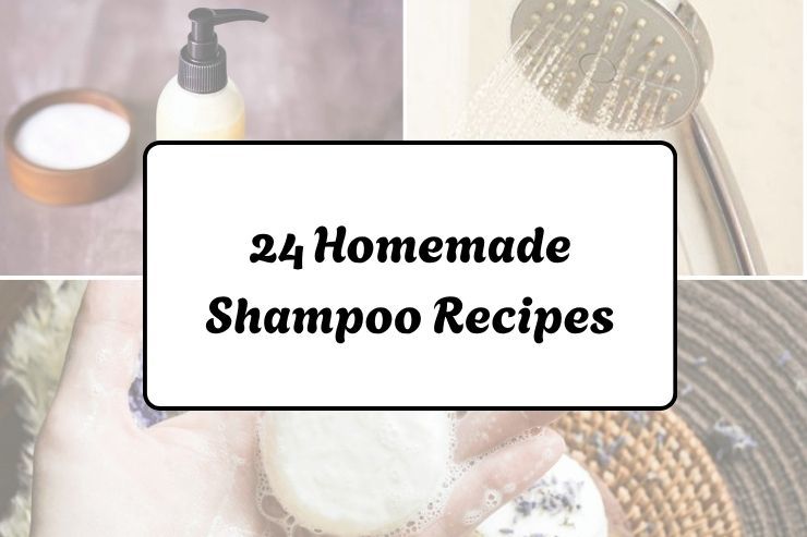 24 Homemade Shampoo Recipes