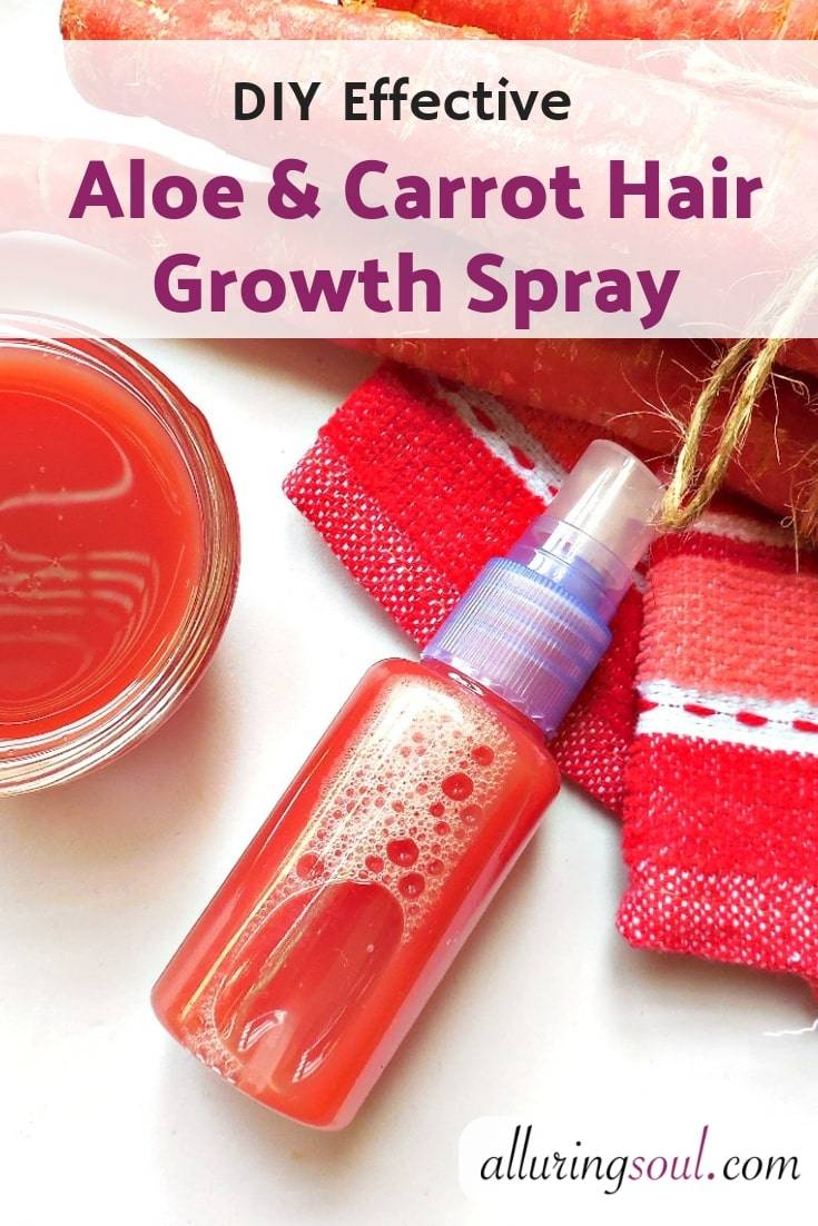 Aloe Vera & Carrot Hair Growth Spray Image