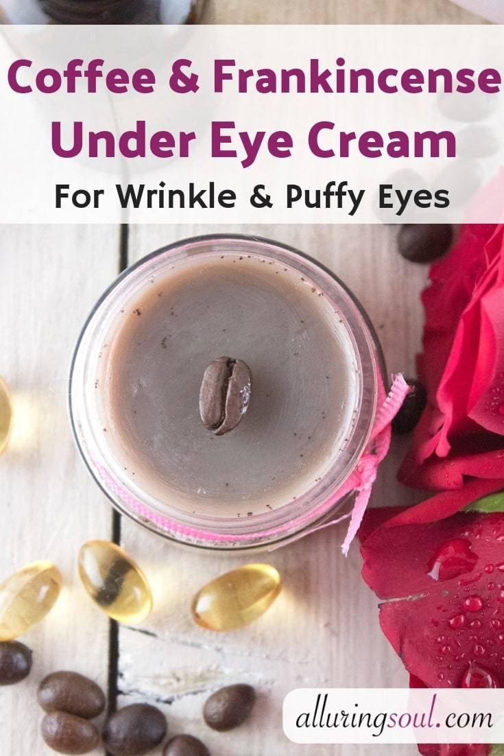 13 DIY Mascara Recipes (Even for Sensitive Eyes!) Coffee & Frankincense Under Eye Cream for Wrinkles Image