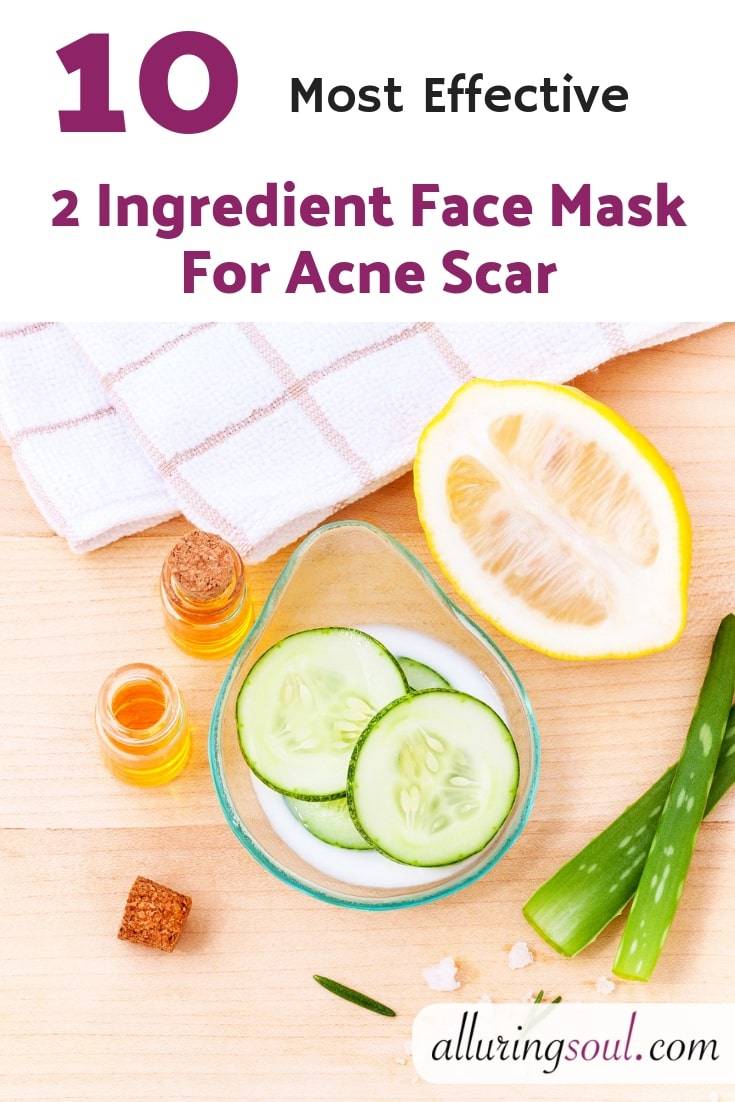 10 3-Ingredient Lotion Recipes DIY 2-Ingredient Face Masks for Acne Scars Image