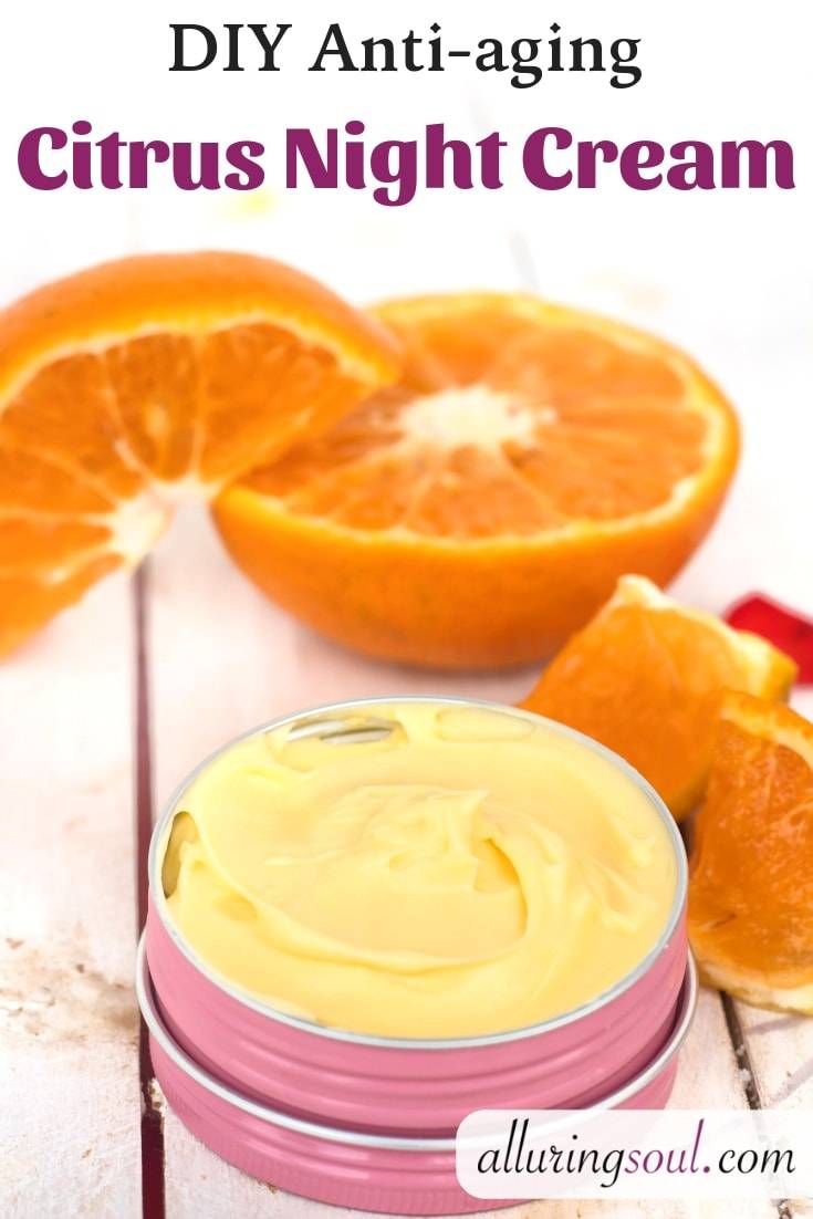 18 Glycerin Soap Recipes DIY Anti-aging Citrus Night Cream Image