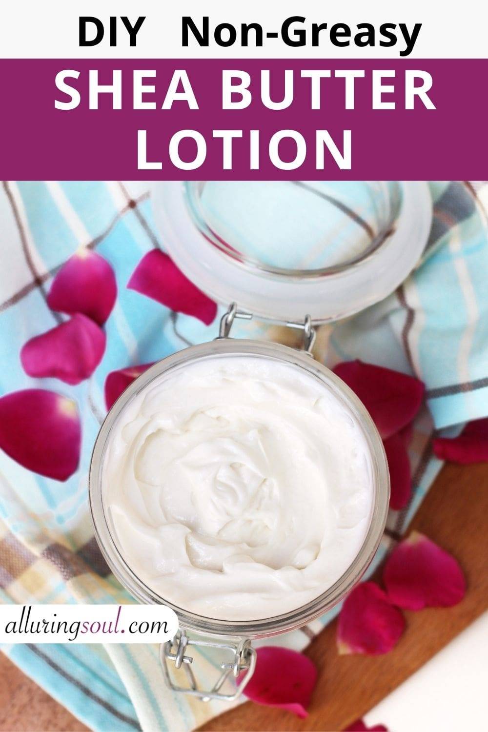 DIY Non-greasy Shea Butter Lotion Image