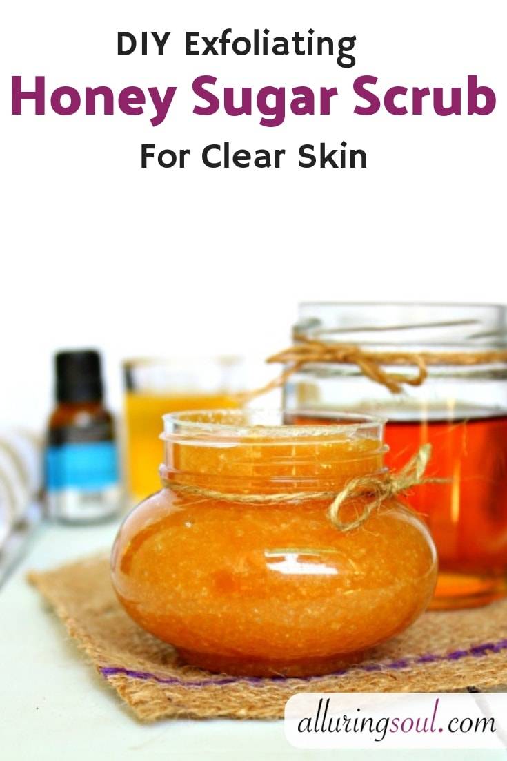 Honey Sugar Scrub for Glowing Skin Image