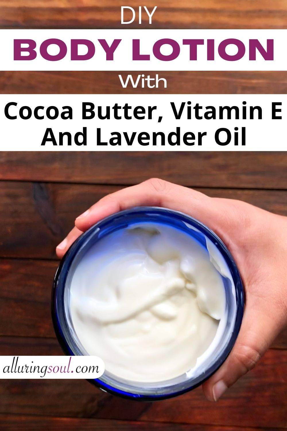 Nourishing Cocoa Butter & Lavender Body Lotion Image