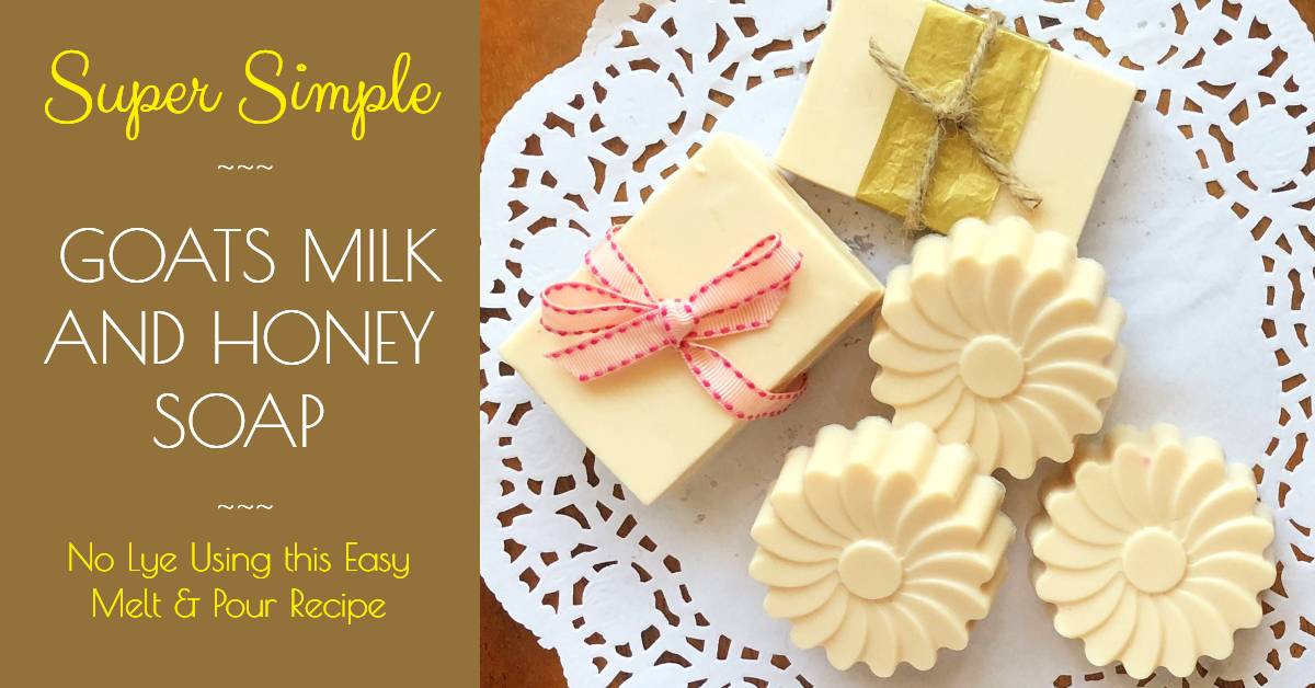 31 Melt and Pour Goats Milk Soap Recipe Image