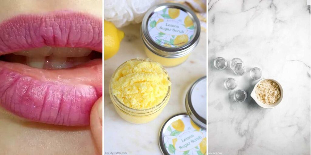 10 DIY Lemon Lip Scrub Recipes