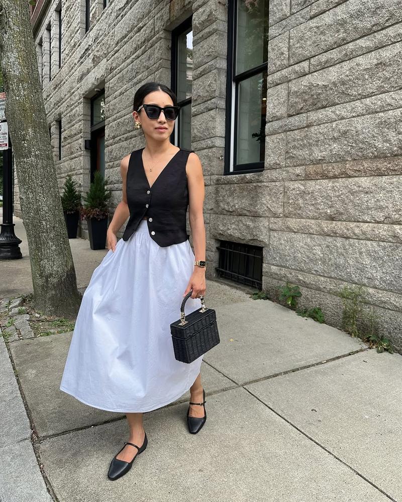 25 Linen Skirt Outfits Image