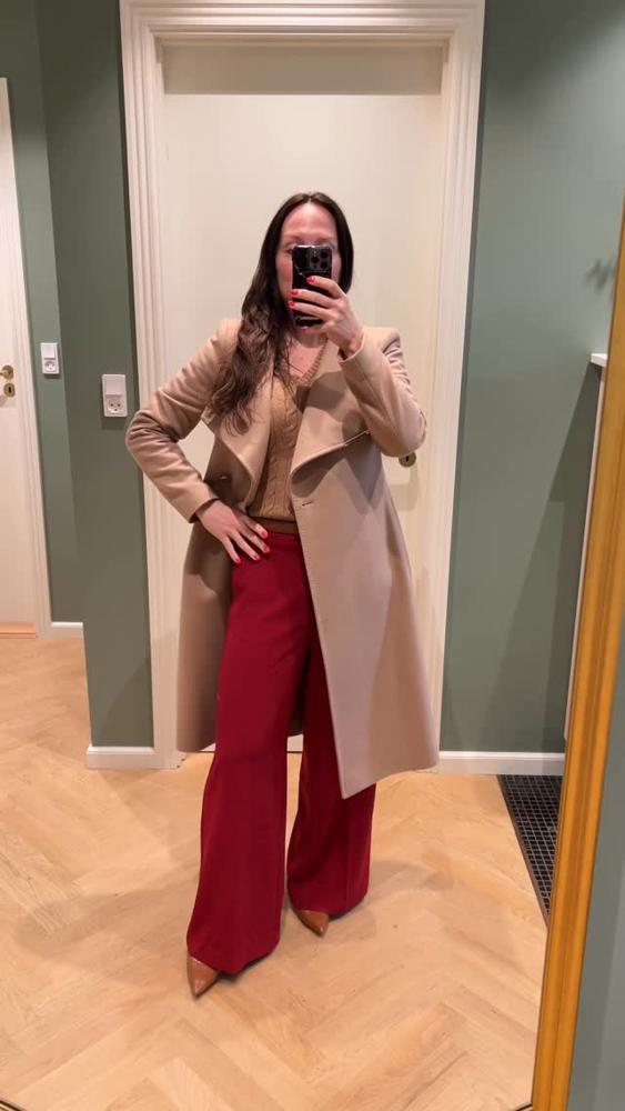 21 Red Linen Pants Outfits Image