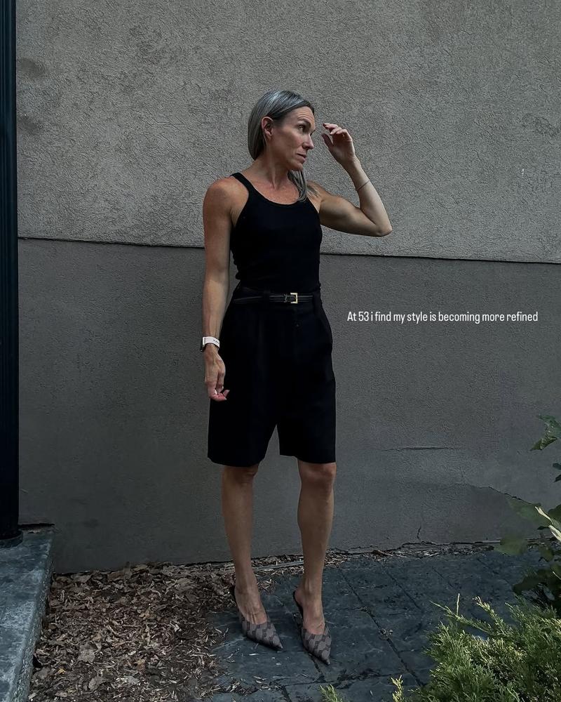 25 Bermuda Shorts Outfits For 50s Image