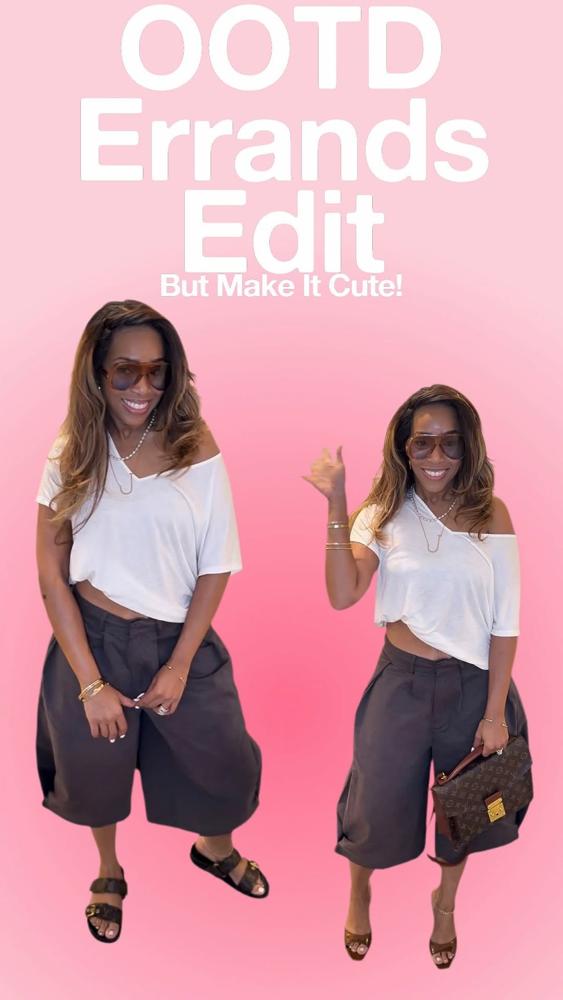 19 Pink Bermuda Shorts Outfits Image