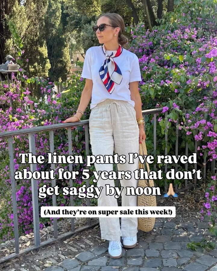 19 Green Linen Pants Outfits Image