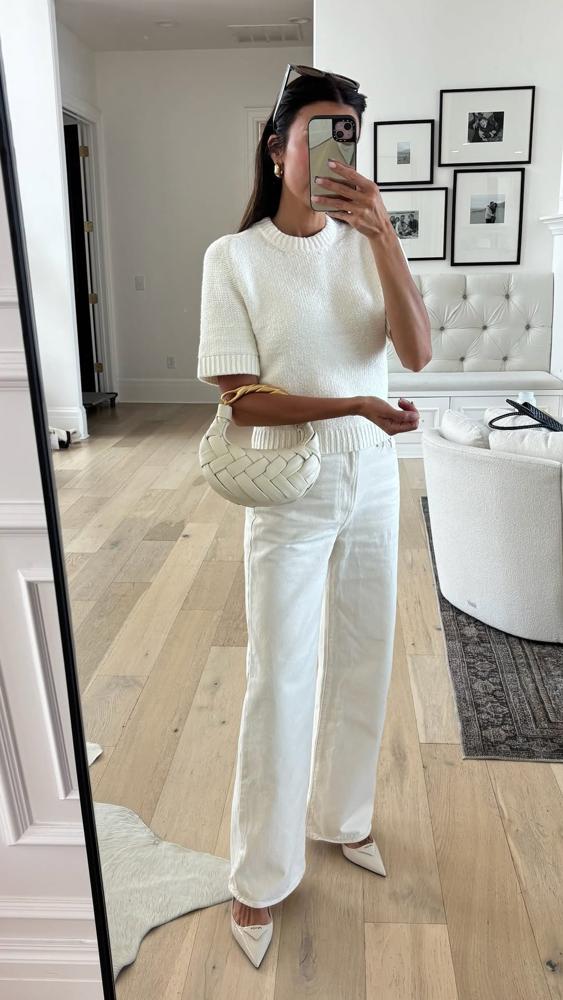 25 White Flowy Pants Outfits Image