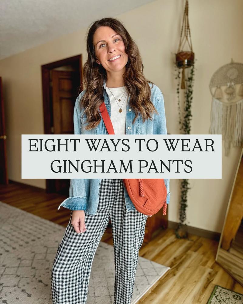 20 Striped Linen Pants Outfits Image