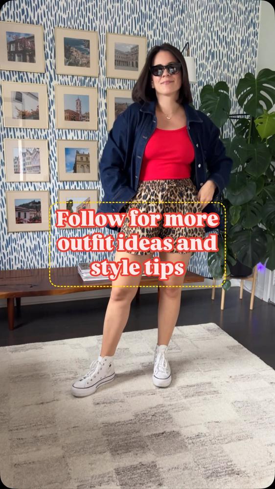 25 Leopard Shorts Outfits Image