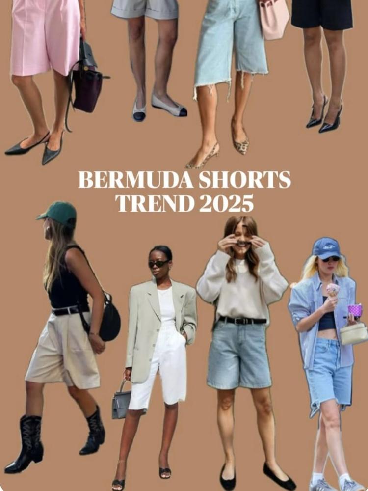 25 Bermuda Shorts Outfits For 50s Image