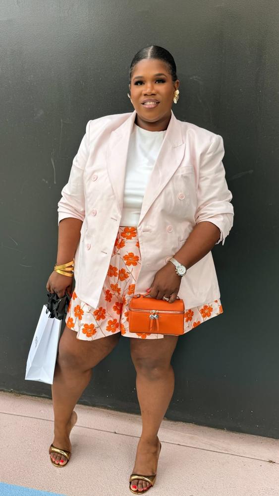 23 Orange Shorts Outfits Image