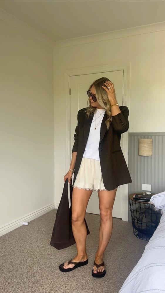 27 Satin Lace Shorts Outfits Image