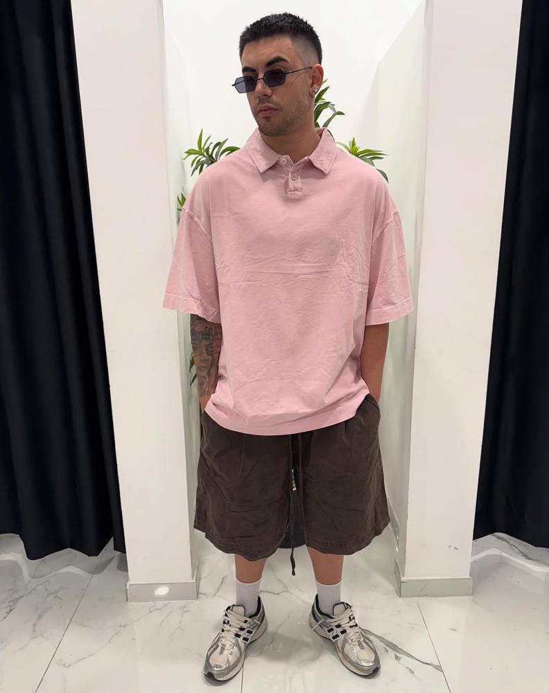 19 Pink Bermuda Shorts Outfits Image