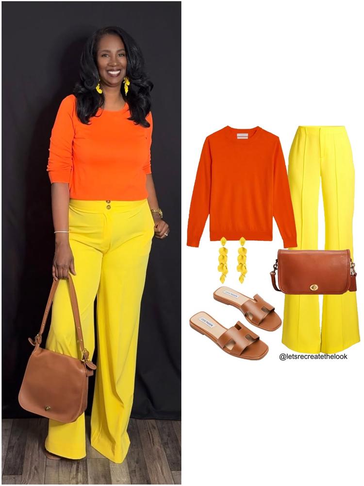 24 Yellow Linen Pants Outfits Image