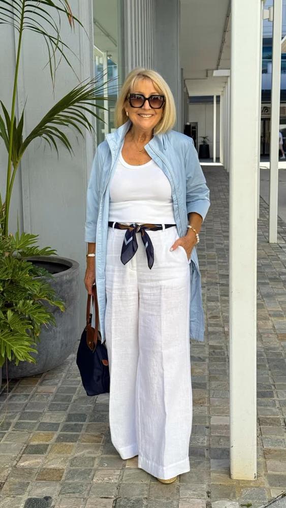 24 Yellow Linen Pants Outfits Image