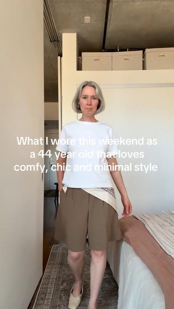 25 Bermuda Shorts Outfits For 50s Image