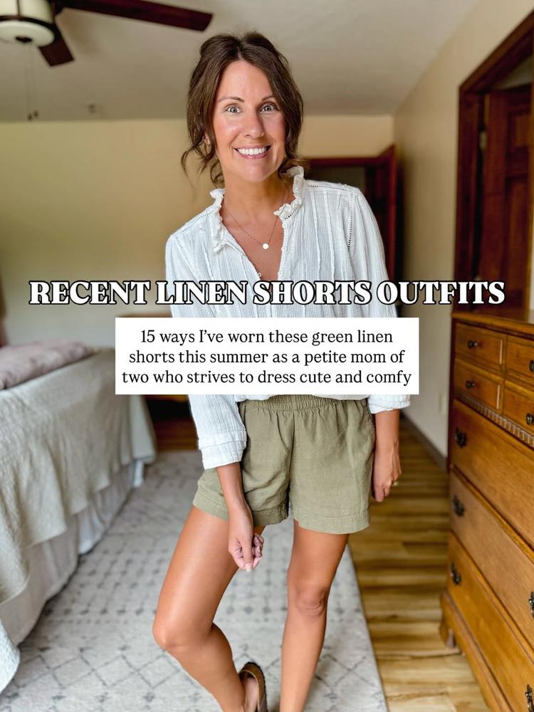 20 Green Shorts Outfits Image