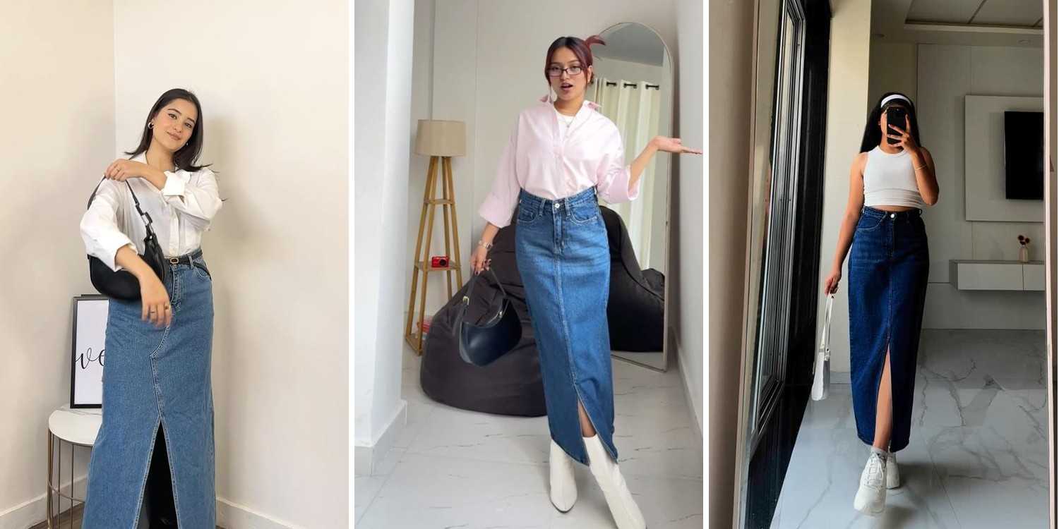 24 Denim Bermuda Shorts Outfits