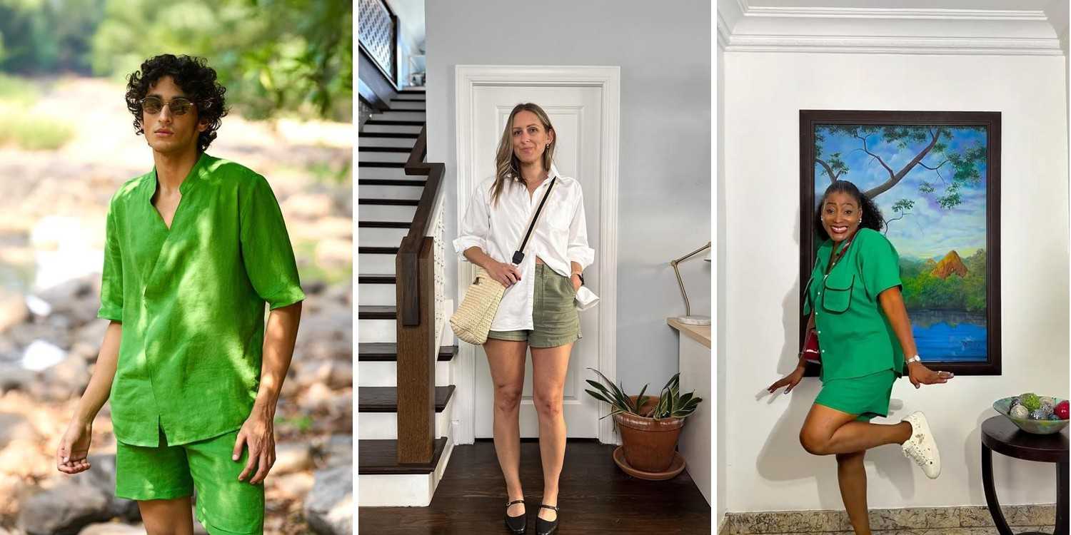 19 Green Linen Pants Outfits