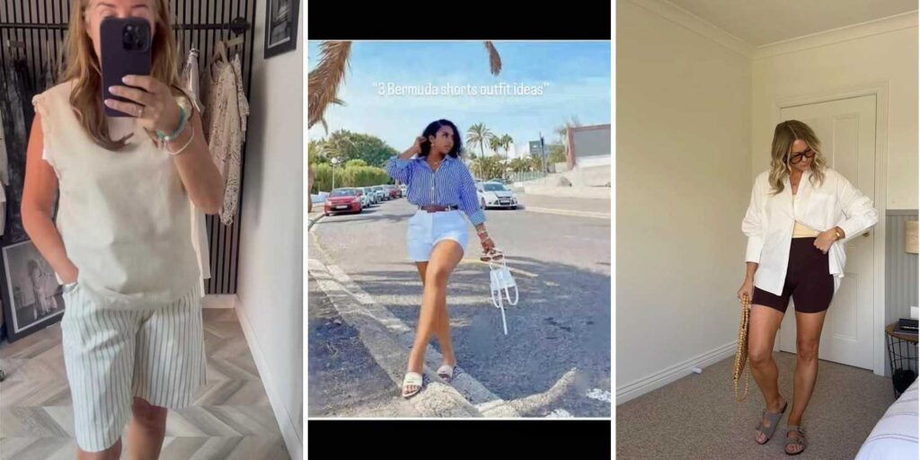 19 White Bermuda Shorts Outfits