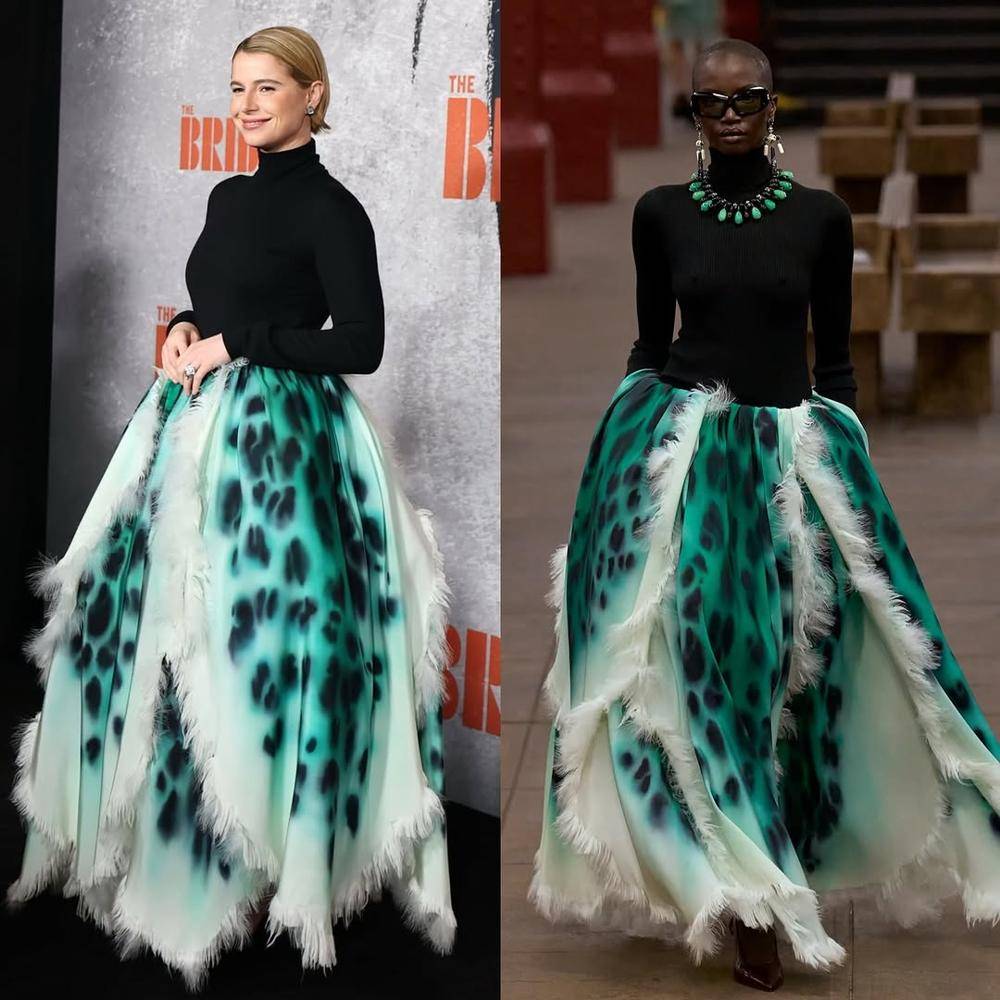 24 Gradient Skirt Outfit Ideas Image