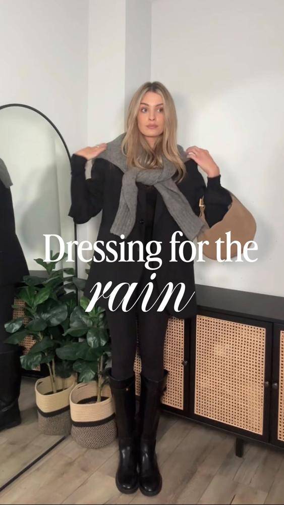 26 Rainy Outfit Ideas Image