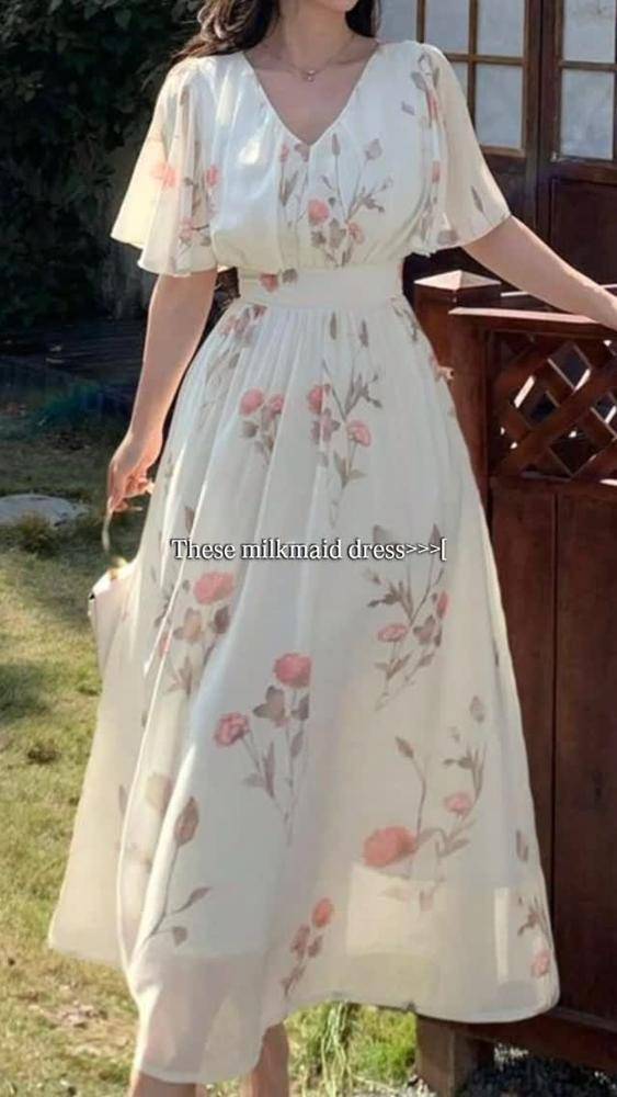 24 Floral Milkmaid Outfit Ideas Image