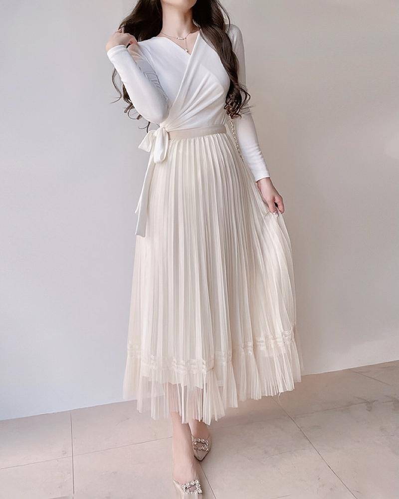 24 Gradient Skirt Outfit Ideas Image