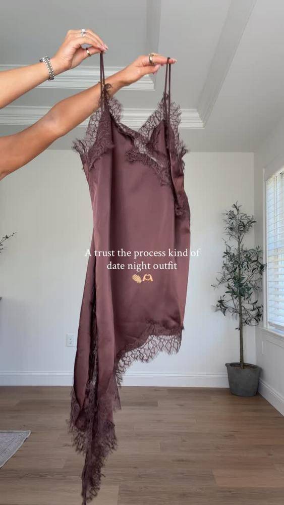 23 Satin Lace Cami Outfits Ideas Image