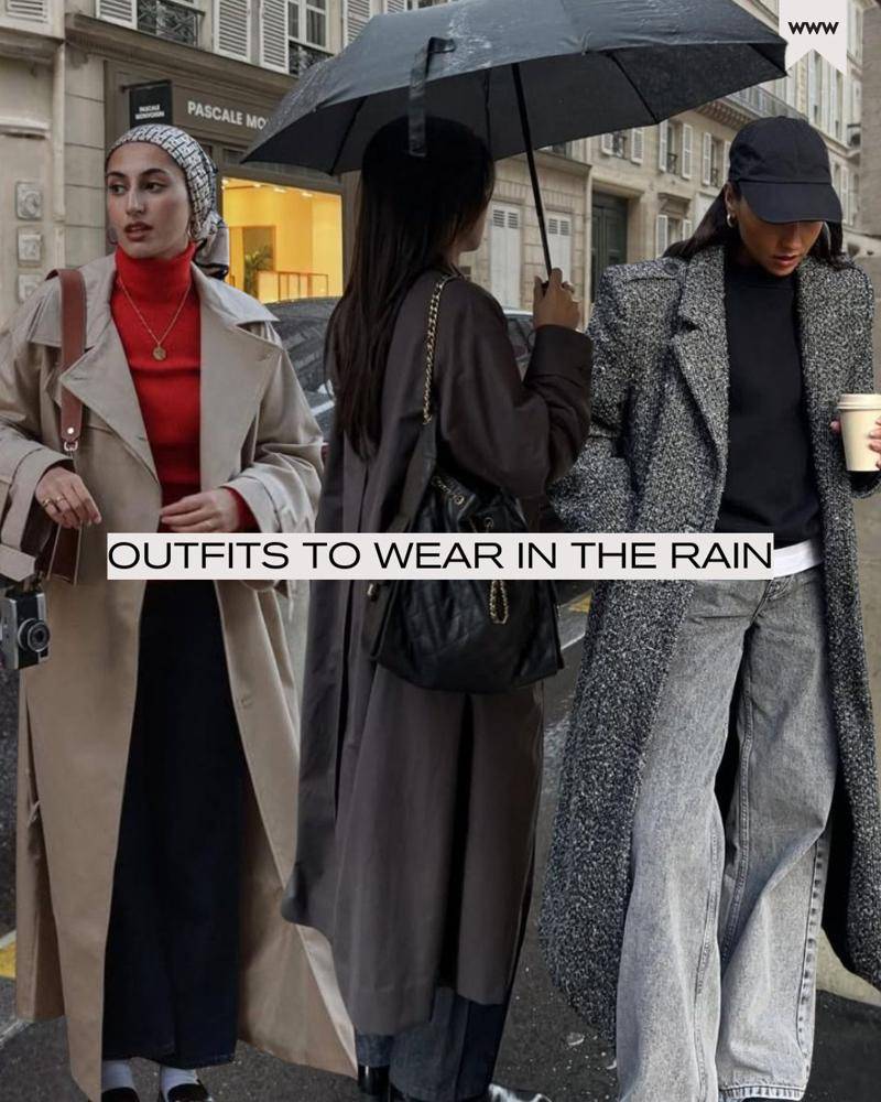 26 Rainy Outfit Ideas Image