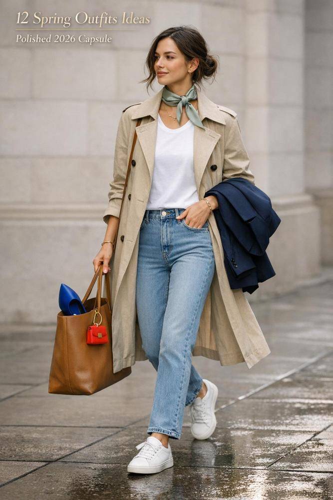 26 Rainy Outfit Ideas Image