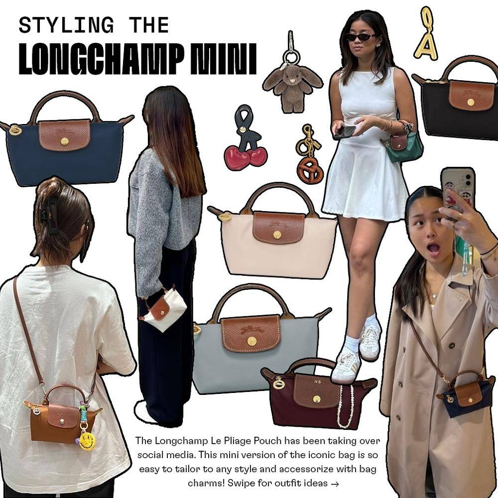 25 Longchamp Mini Pouch Outfits Image