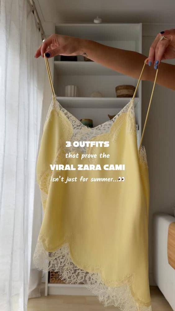 23 Satin Lace Cami Outfits Ideas Image