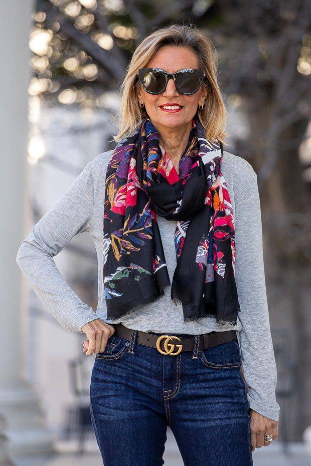 21 Silk Scarf Outfit Ideas Image